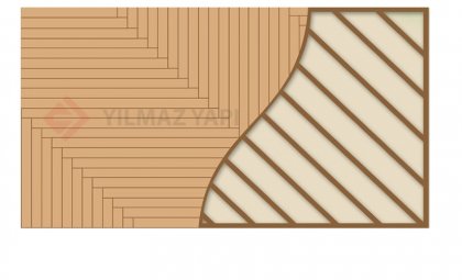 Sepet Örgüsü Kompozit Deck Montaj Planı
